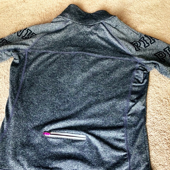 Victoria Secret PINK Quarter Zip - Picture 3 of 6